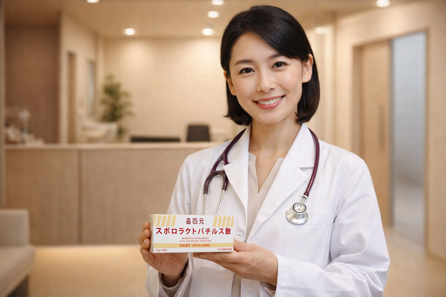 醫生代言人手持益四元